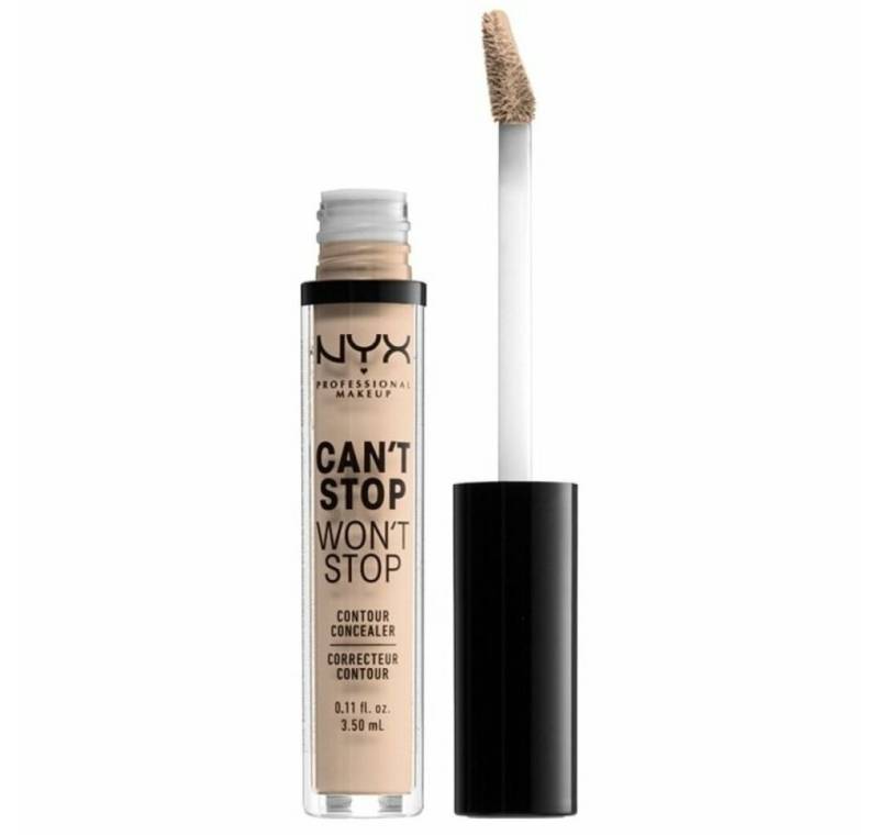 Nyx Professional Make Up Concealer Cant Stop Wont Stop Full Coverage Contour Concealer Alabaster 3,5ml von Nyx Professional Make Up
