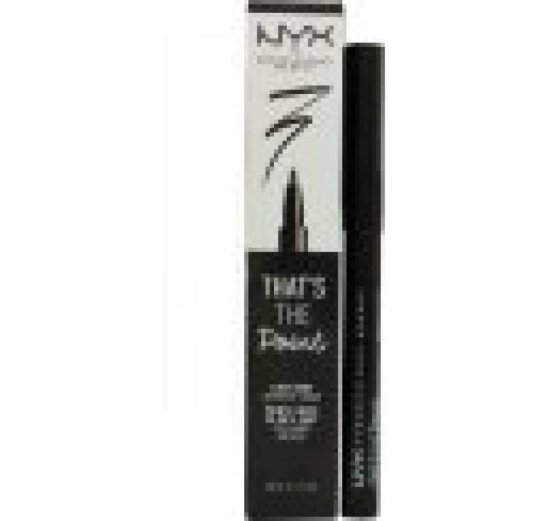 Nyx Professional Make Up Eyeliner That's The Point Felt-Tip Liquid Eyeliner 1.1ml - A Bit Edgy von Nyx Professional Make Up