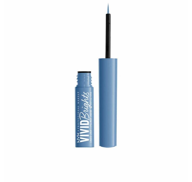 Nyx Professional Make Up Eyeliner Vivid Bright Liquid Liner 09-Cobalt Crush 2ml von Nyx Professional Make Up