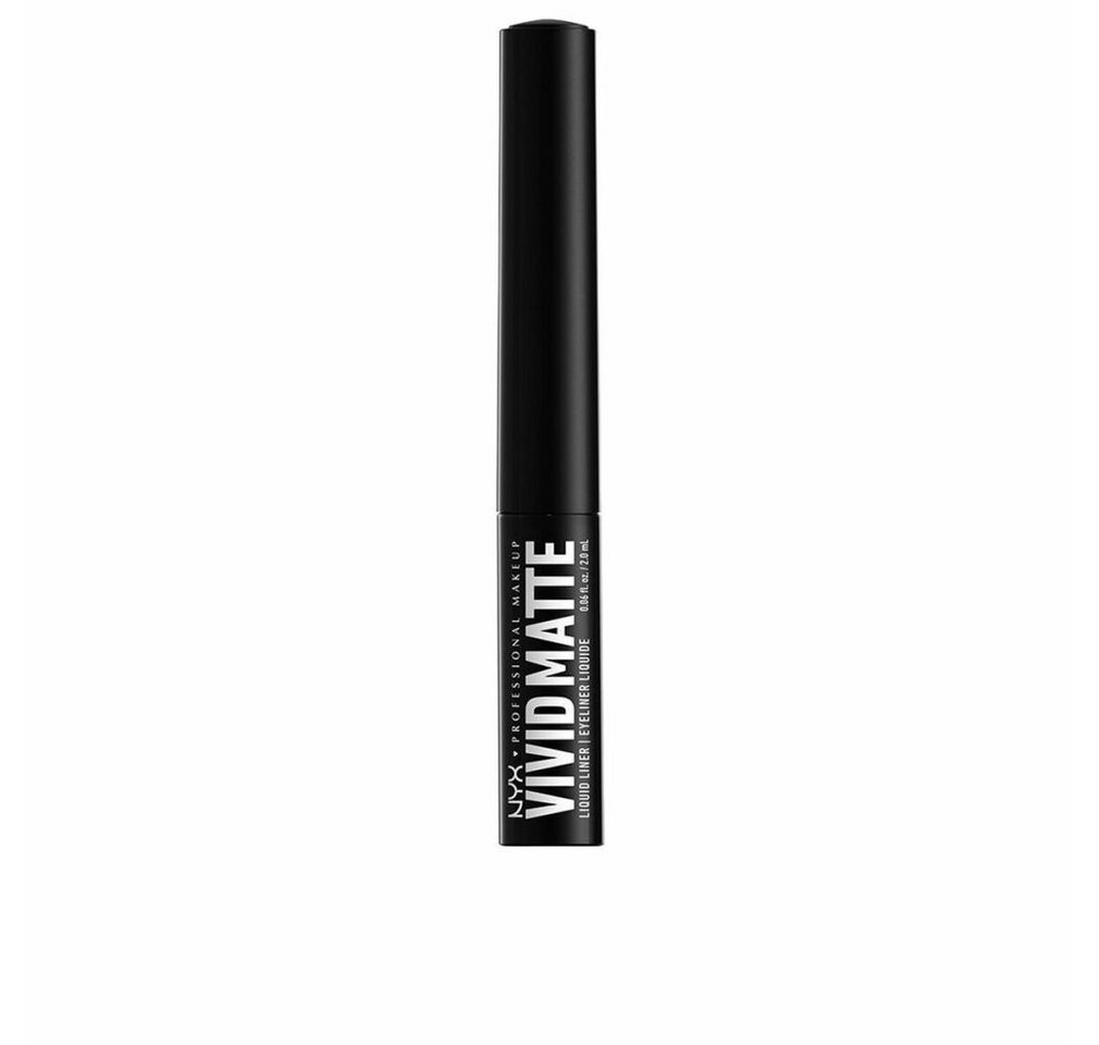 Nyx Professional Make Up Eyeliner Vivid Matte Liquid Liner Black 2ml von Nyx Professional Make Up