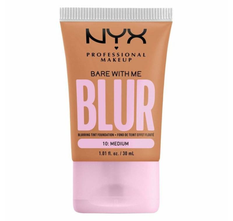 Nyx Professional Make Up Foundation - Bare With Me Blur Tint Foundation 10 Medium von Nyx Professional Make Up