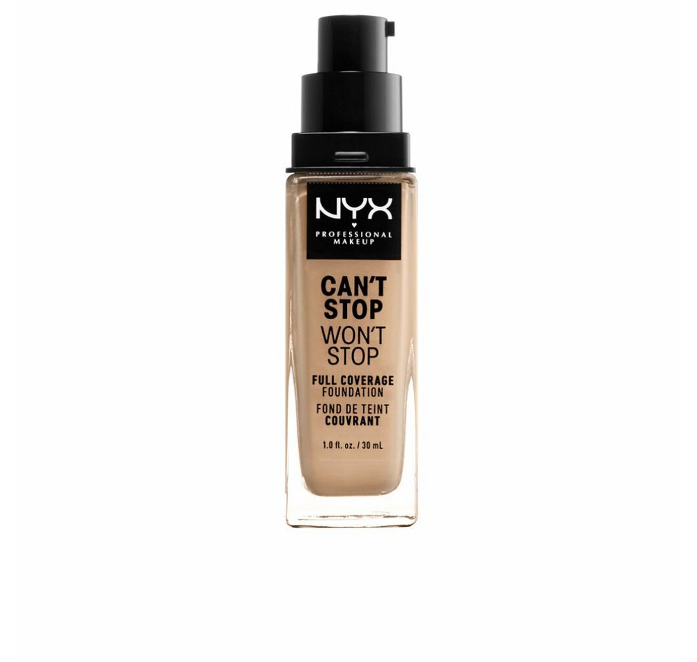 Nyx Professional Make Up Foundation Can't Stop Won't Stop Full Coverage Foundation Buff 30ml von Nyx Professional Make Up