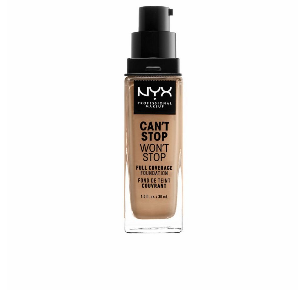 Nyx Professional Make Up Foundation Can't Stop Won't Stop Full Coverage Foundation Classic Tan 30ml von Nyx Professional Make Up