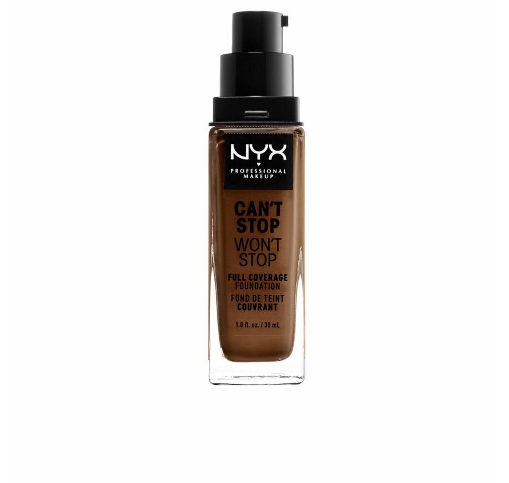 Nyx Professional Make Up Foundation Can't Stop Won't Stop Full Coverage Foundation Cocoa 30ml Nyx Professional Make Up Foundation Can't Stop Won't Stop Full Coverage Foundation Cocoa 30ml von Nyx Professional Make Up