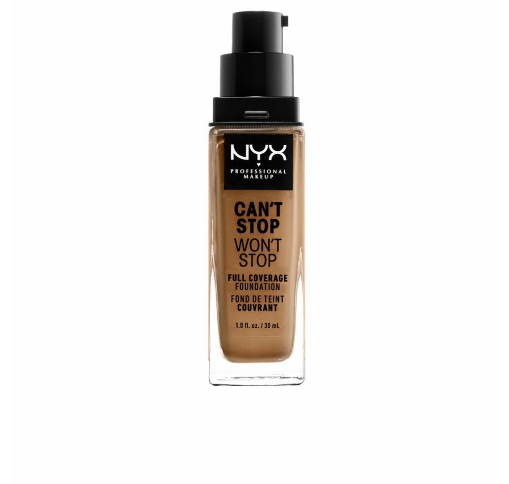 Nyx Professional Make Up Foundation Can't Stop Won't Stop Full Coverage Foundation Golden 30ml von Nyx Professional Make Up