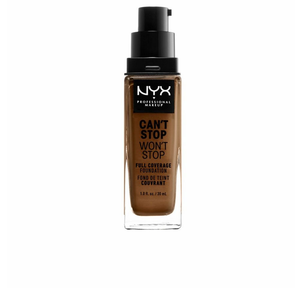 Nyx Professional Make Up Foundation Can't Stop Won't Stop Full Coverage Foundation Sienna 30ml Nyx Professional Make Up Foundation Can't Stop Won't Stop Full Coverage Foundation Sienna 30ml von Nyx Professional Make Up