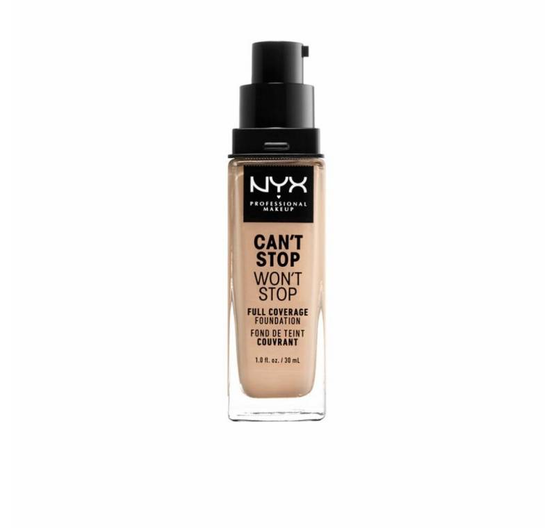 Nyx Professional Make Up Foundation Can't Stop Won't Stop Full Coverage Foundation Vanilla 30ml von Nyx Professional Make Up