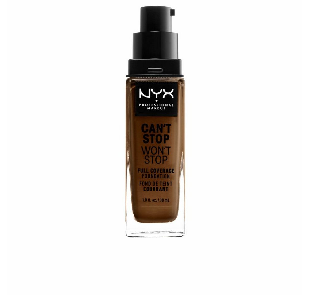 Nyx Professional Make Up Foundation Can't Stop Won't Stop Full Coverage Foundation Walnut 30ml Nyx Professional Make Up Foundation Can't Stop Won't Stop Full Coverage Foundation Walnut 30ml von Nyx Professional Make Up