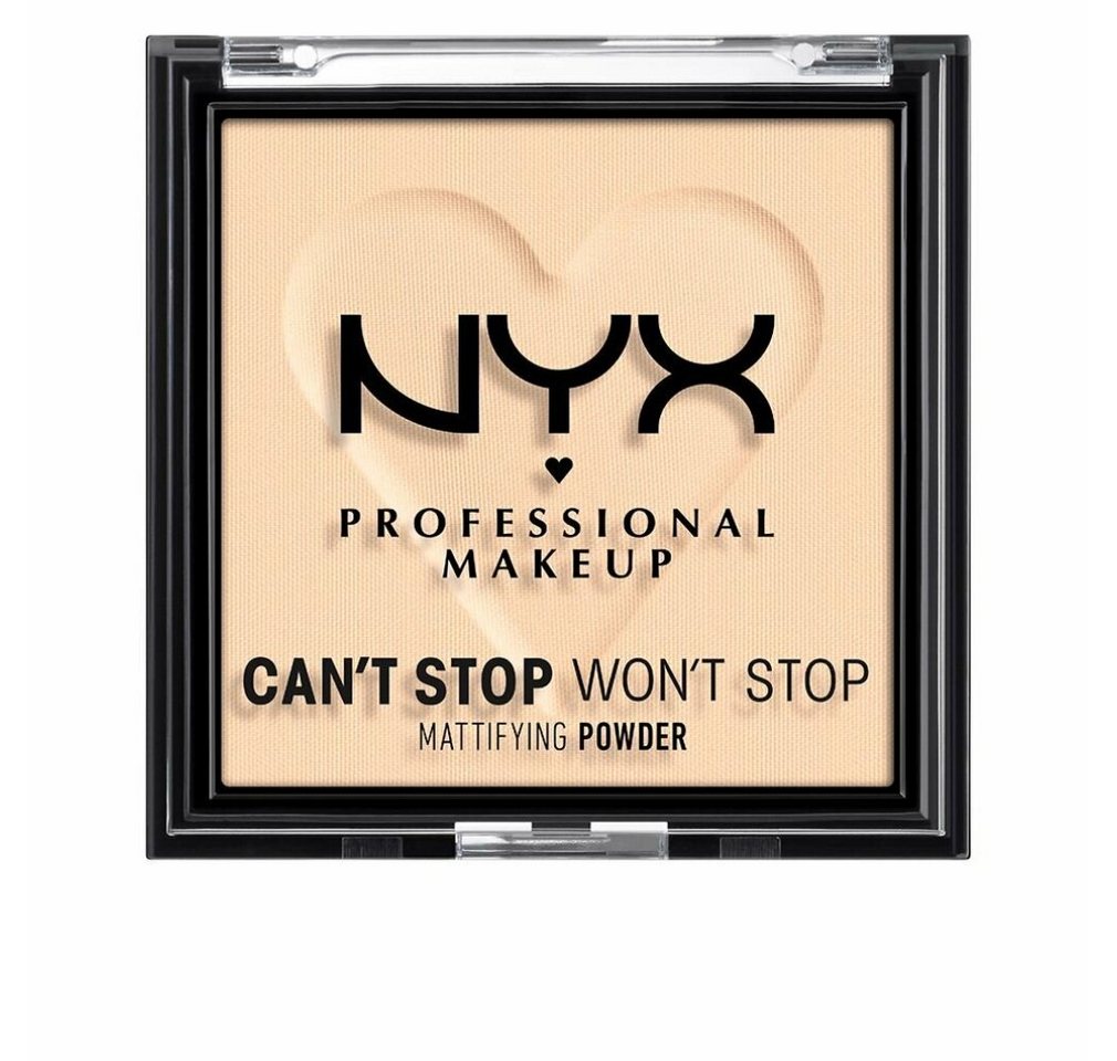 Nyx Professional Make Up Foundation Can't Stop Won't Stop Mattifying Powder Fair von Nyx Professional Make Up