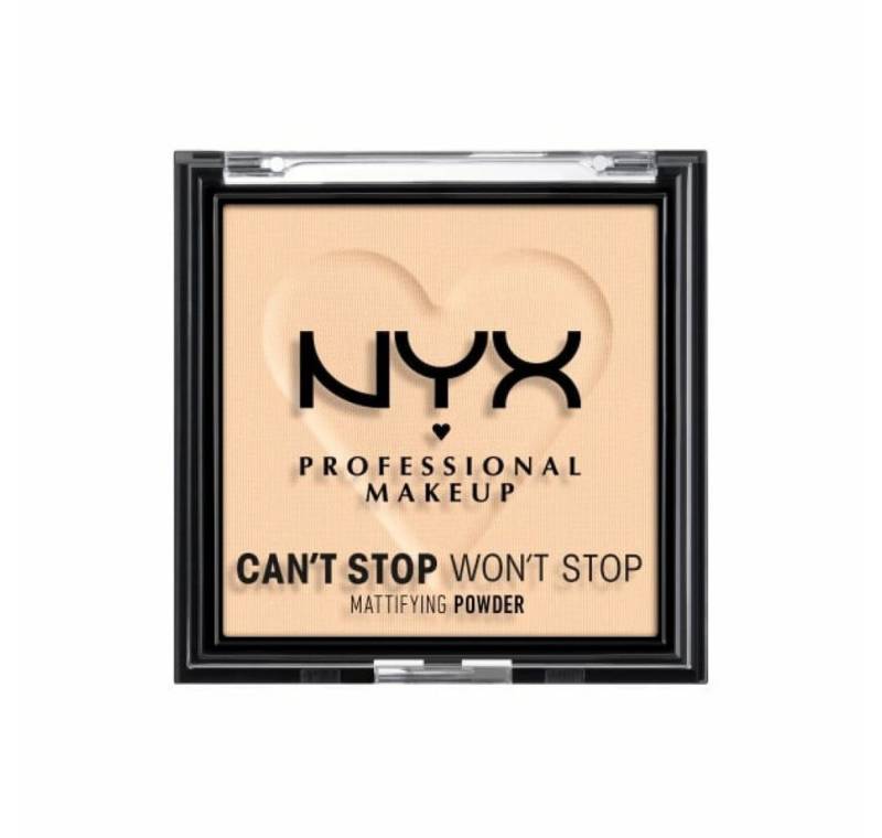 Nyx Professional Make Up Foundation Can't Stop Won't Stop Mattifying Powder Light von Nyx Professional Make Up