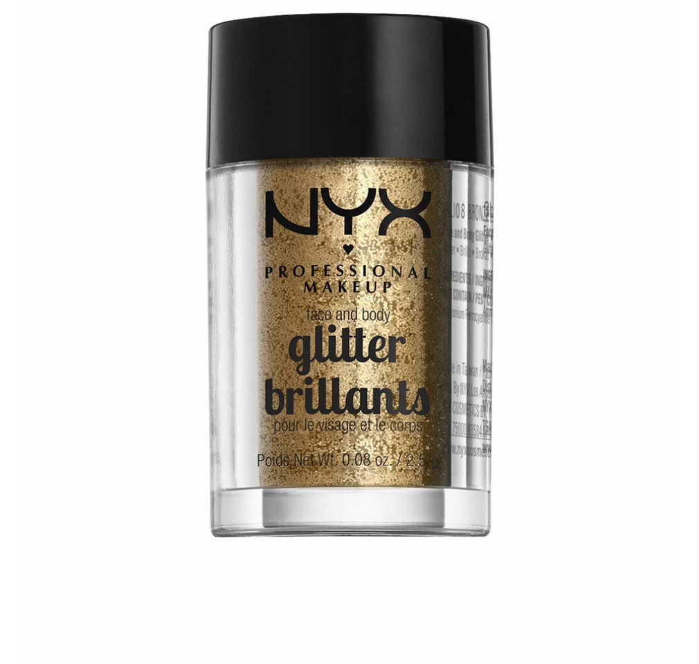 Nyx Professional Make Up Highlighter GLITTER BRILLANTS face and body #bronze 2,5 gr von Nyx Professional Make Up