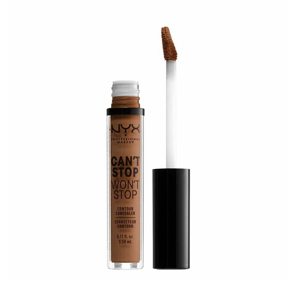 Nyx Professional Make Up Lidschatten-Base Can't Stop Won't Stop Contour Concealer Cappuccino 3,5ml von Nyx Professional Make Up