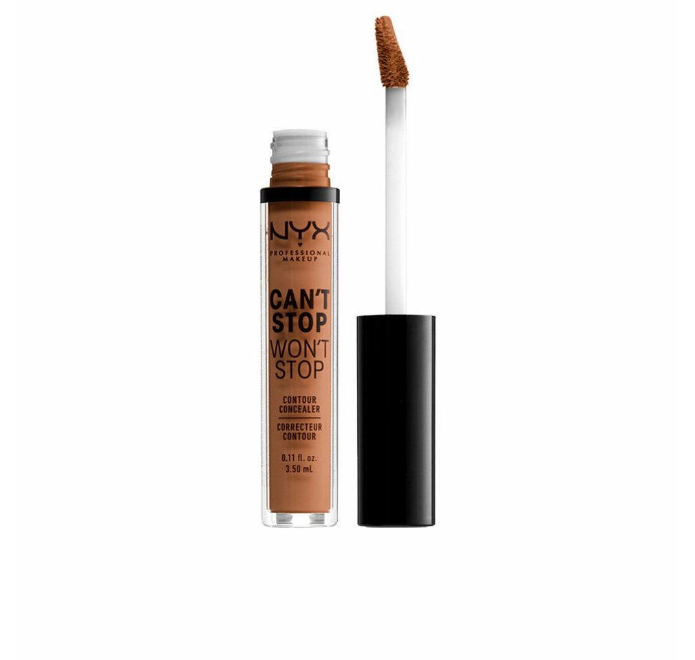 Nyx Professional Make Up Lidschatten-Base Can't Stop Won't Stop Full Coverage Contour Concealer Mahogany 3,5ml von Nyx Professional Make Up