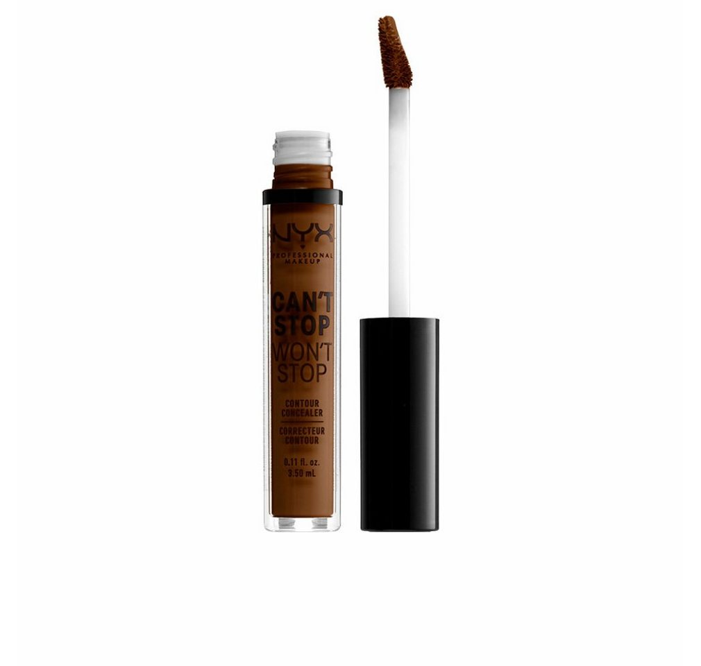 Nyx Professional Make Up Lidschatten-Base Can't Stop Won't Stop Full Coverage Contour Concealer Walnut 3,5ml von Nyx Professional Make Up