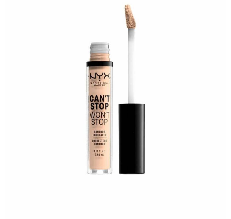 Nyx Professional Make Up Concealer Cant Stop Wont Stop Full Coverage Contour Concealer Light Ivory 3,5ml von Nyx Professional Make Up