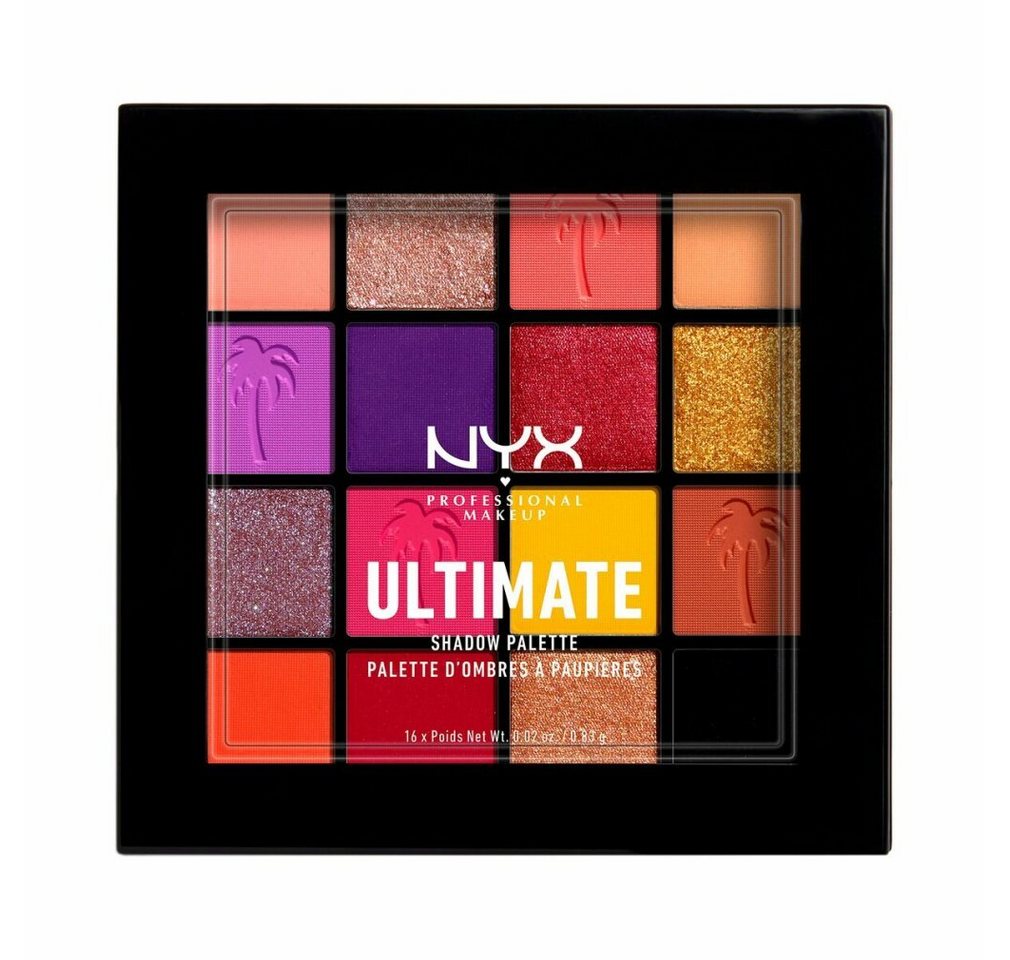 Nyx Professional Make Up Lidschatten Ultimate Shadow Palette - Festival von Nyx Professional Make Up