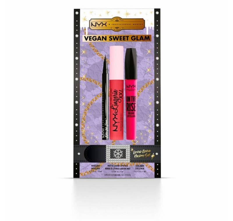Nyx Professional Make Up Make-up Set Vegan Sweet Glam Limited Edition Lote 3 Piezas von Nyx Professional Make Up