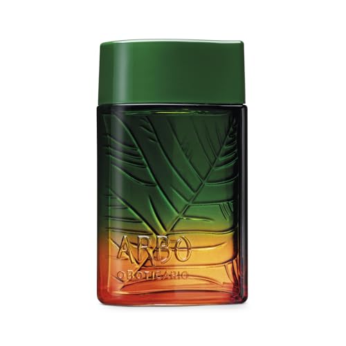 O Boticário Arbo Liberté Eau de Toilette EDT Eau de Toilette für Herren, frischer Duft mit Energie und Frische der Natur, Sandelholz und Moschus, 100 ml von O BOTICARIO