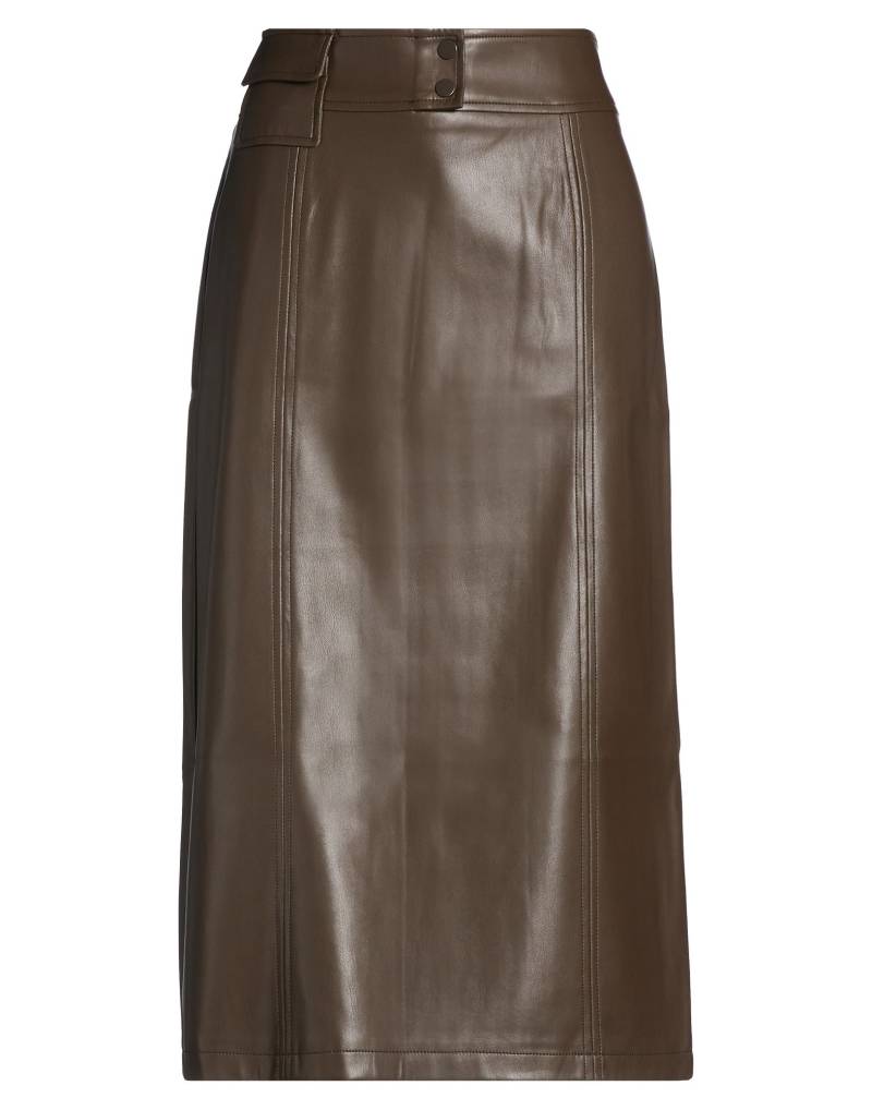 O'DAN LI Midi-rock Damen Schokobraun von O'DAN LI