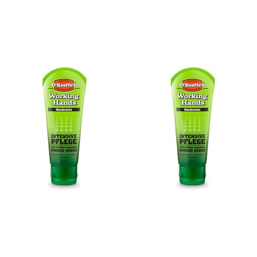 O'Keeffe's Working Hands Handcreme Tube, 80ml (Packung mit 2) von O'Keeffe's