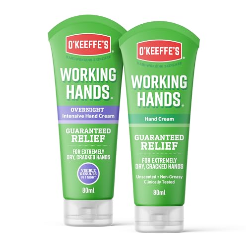 O'Keeffe's Working Hands Overnight 80 ml & Working Hands 80 ml (Doppelpack – Hände) von O'Keeffe's