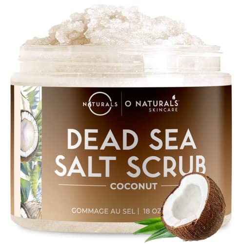 Körperpeeling Salt Body Scrub Peeling Gesicht Peeling Körper Coconut mit Vanilla Feuchtigkeitsspendend Eingewachsene Haare Körner Totes Meer Salz Dead Skin removal Frauen Männer 500g Körperpeeling Salt Body Scrub Peeling Gesicht Peeling Körper Coconut mit Vanilla Feuchtigkeitsspendend Eingewachsene Haare Körner Totes Meer Salz Dead Skin removal Frauen Männer 500g von O NATURALS