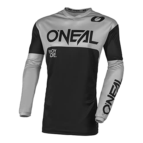 O'NEAL Herren Element Racewear V.23 Jersey Hemd, schwarz/grau, 4X-Large von O'NEAL