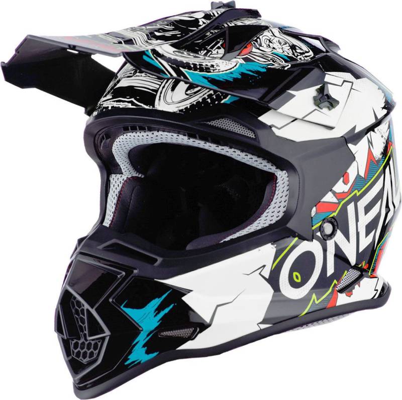 O’NEAL Motorradhandschuhe 2Series Villain Jugend Motocross Helm absorbierend herausnehmbares von O’NEAL
