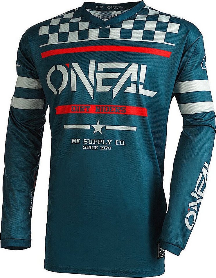 O’NEAL Motocross-Shirt Element Squadron V.22 Motocross Jersey Atmungsaktiv belüftet von O’NEAL