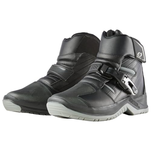 O'NEAL Boots RMX Shorty Motorradstiefel I Enduro Motorrad I Motorradschuhe Herren & Damen I Anti-Rutsch-Sohle I Verstärkter Zehen- und Fersenbereich | Schwarz | Größe 44 von O'NEAL