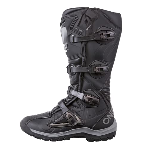 O'NEAL | Motocross-Stiefel | Enduro Motorrad | Fuß & Schaltzonenschutz, Mikrofaser Hitzeschutz, Perforiertes Innenfutter für bessere Belüftung | Boots RMX Enduro | Erwachsene | Schwarz | Größe 39 von O'NEAL