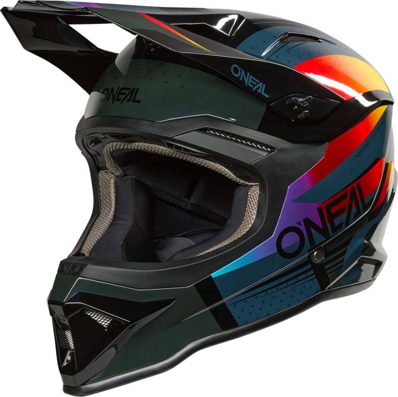 O’NEAL Motorradhandschuhe 1SRS RC Jugend Motocross Helm absorbierend robust herausnehmbares von O’NEAL