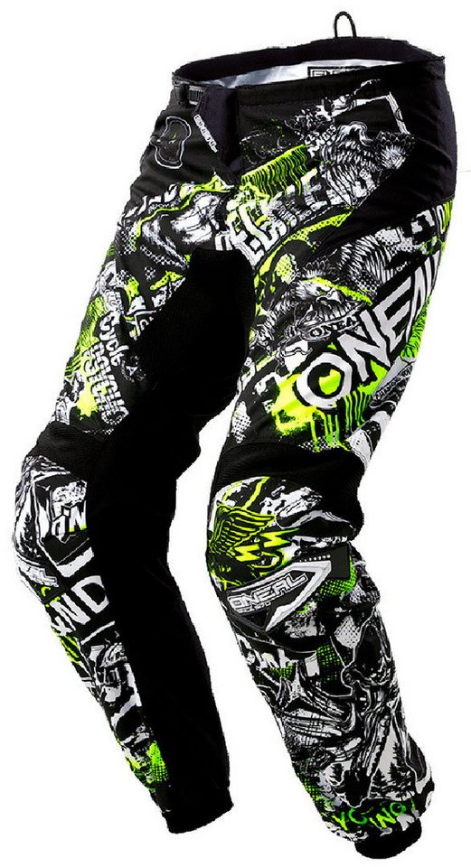 O’NEAL Motorradhose Element Attack Motocross Hose Atmungsaktiv protektoren von O’NEAL