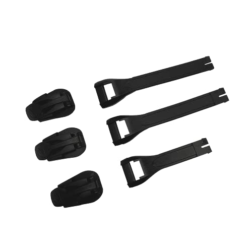 O'NEAL | Motorradstiefel | Motocross Enduro | Bestehend aus Metallschnallen mit Kunststoffeinsätzen und Schnallenbänder | RSX Boot Full Buckle Strap Kit | Erwachsene | Schwarz von O'NEAL
