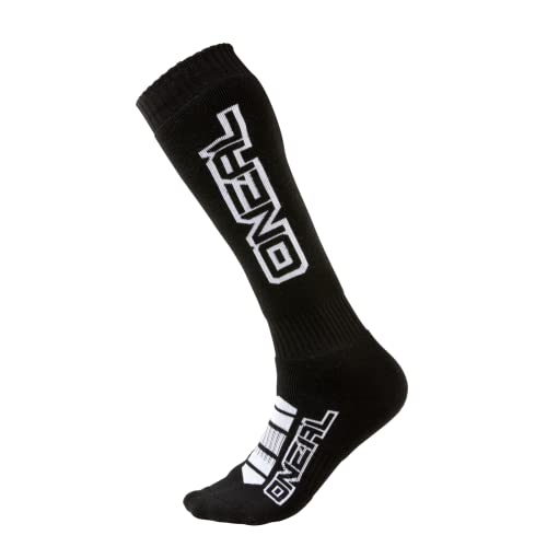 O'NEAL | Mountainbike Motocross Socken | MTB Downhill Freeride | Schweißabsorbierend, Verstärkter Fersen & Sohlenbereich | Pro MX Corp | Unisex | Erwachsene | Schwarz Weiß | One Size von O'NEAL