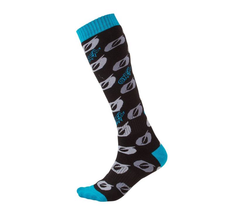 O’NEAL Sportsocken O´Neal Pro MX Socken O`Logo one size schwarz/blau von O’NEAL