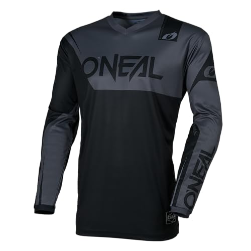 O'NEAL Unisex Kinder Racewear Element Jersey, schwarz/grau, XS von O'NEAL