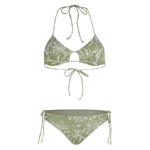 O´NEILL Madrid Jensen Bikini Set Green Textured Jungle - 38 von O´NEILL