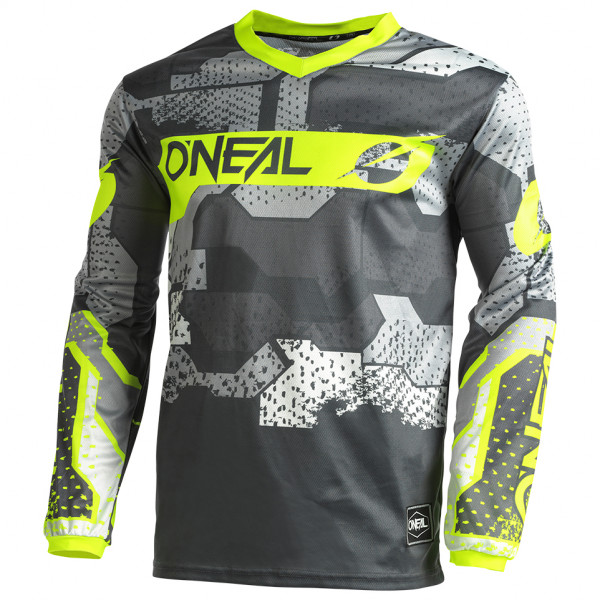 O'Neal - Element Jersey Camo V.22 - Radtrikot Gr L grau von O'Neal