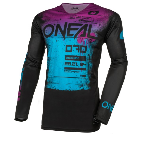 O'Neal - MAYHEM Jersey SCARZ V.24 - Radtrikot Gr M schwarz von O'Neal