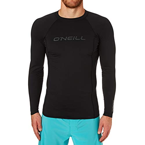 O';Neill Thermo-X Langarm - Mannschaft Top Schwarz - Easy Stretch Schnell Dry - Wasserabweisung, Geruchsbeständigkeit von O'Neill