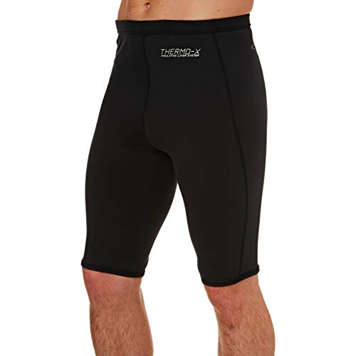 O';Neill Thermo-X Thermo-Segeln Bootfahren Wassersport Shorts Schwarz - Easy Stretch Thermofutter Schnell Dry von O'Neill