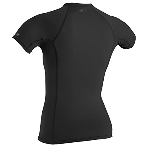 O';Neill Womens Thermo-X Short Sleeve Top Schwarz - UPF 50+ UV-Schutz - UV-Sonnenschutz und SPF-Eigenschaften Schnell Dry von O'Neill