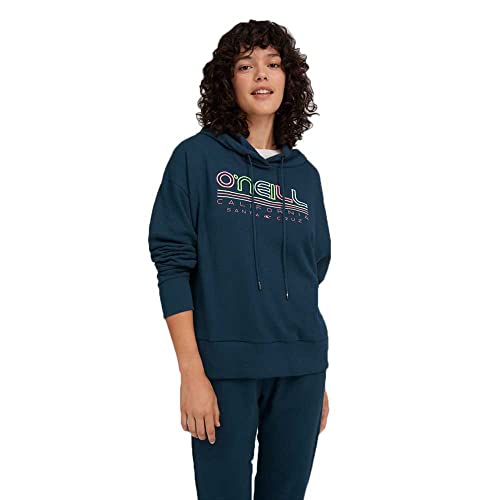 O'NEILL Damen All Year Sweat Hoody Kapuzenpullover, 6076 Night Ocean, S-M von O'Neill