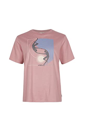 O'NEILL Damen Allora Graphic T-Shirt, 14023 Ash Rose, 0 von O'Neill