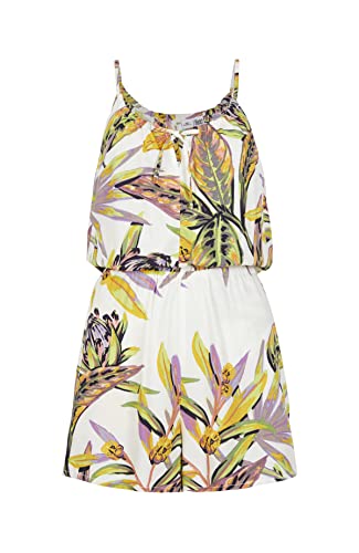 O'NEILL Damen Leina Playsuit, 31022 White Tropical Flower, XL/XXL von O'Neill