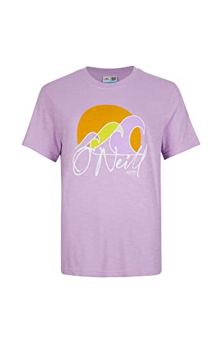 O'NEILL Damen Luano Graphic T-Shirt, 14513 Purple Rose, X XX-Large von O'Neill