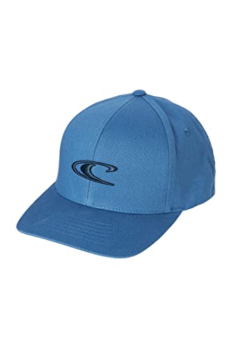O'NEILL Herren Baseballmütze Bequeme und lässige Hüte für Männer Graphic Logo Baseball Cap, Hydro Blue | Clean & Mean, SMALL von O'Neill