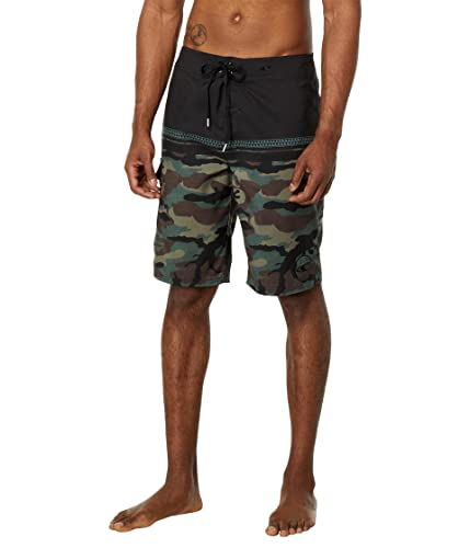 O'NEILL Herren Boardshorts Santa Cruz bedruckt, Camo 5 | Santa Cruz Gedruckt 2.0, 164 von O'Neill