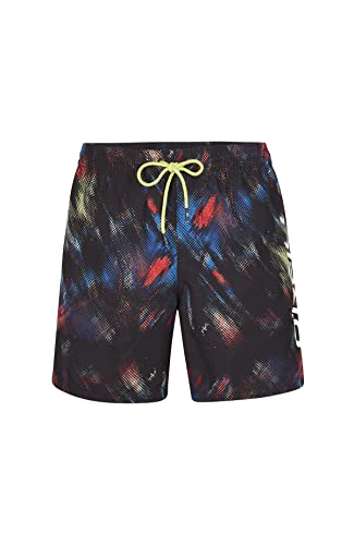 O'NEILL Herren Cali 16" Shorts Badehose, 39037 Black Future Fade, M/L von O'Neill